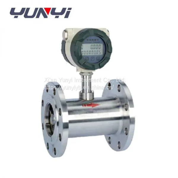 Steam Oil Liquid Turbine Flow Meter Sensor photo-2