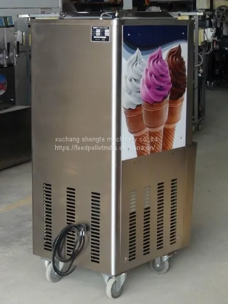 Commercial Soft Serve Ice Cream Machine/ Ice Cream Making Machine/ Mini Soft Ice Cream Machine photo-3