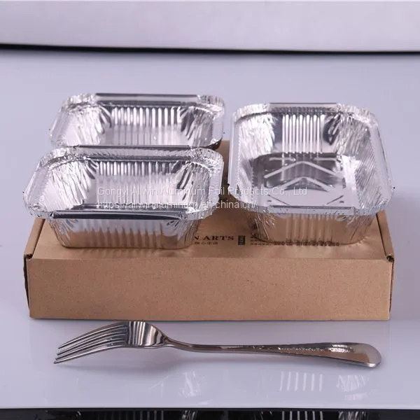 930ml Takeaway Disposable Food Grade Aluminium Foil Container photo-4