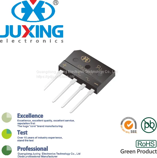 Factory direct sell GBJ1510 Plug in Bridge Rectifiers diodes GBU case