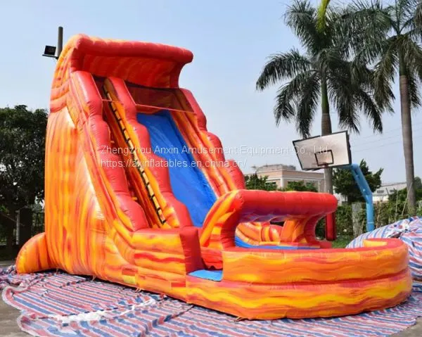 Inflatable Slip and Slide Inflatable Water Slide Axs-11 photo-2