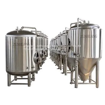 Glycol Water Jacket Conical Beer Fermenter Fermentation Tank photo-5