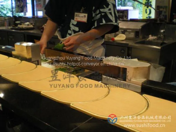 Interesting Catering Rotary Conveyor Belt System photo-2