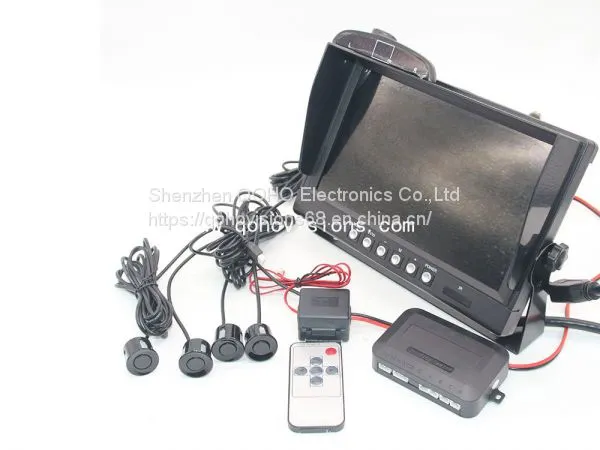 7inch Quad Monitor With 128GB SD Slot,Radar System and Rear View Camera System photo-2