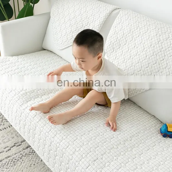 New Arrival High Quality 100% Cotton Sofa Furniture Cover Cool Summer Use Latex Sofa Cover Protector photo-5