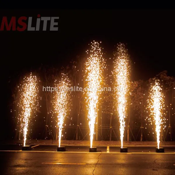 Remote Controlled Wedding Spark Machine Cold Fireworks Machine for Party/wedding/DJ Use Eco-friendly Stage Effects