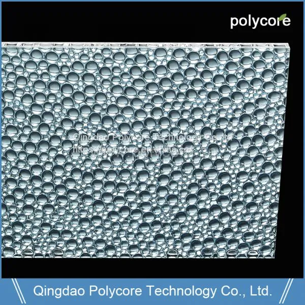 Light Transmission Waterproof Fireproof PC Honeycomb Composite Panel photo-2