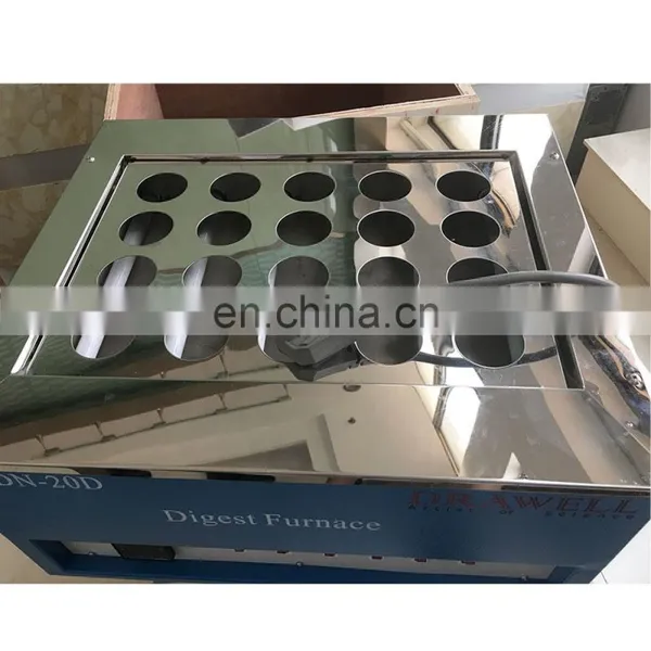 DW-ATN-100 Hot Sale Semi Automatic Kjeldahl Nitrogen Analyzer With Furance photo-7