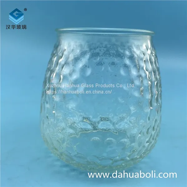 Wholesale 400ml Candle Glass Craft Glass Candlestick Manufacturer photo-2