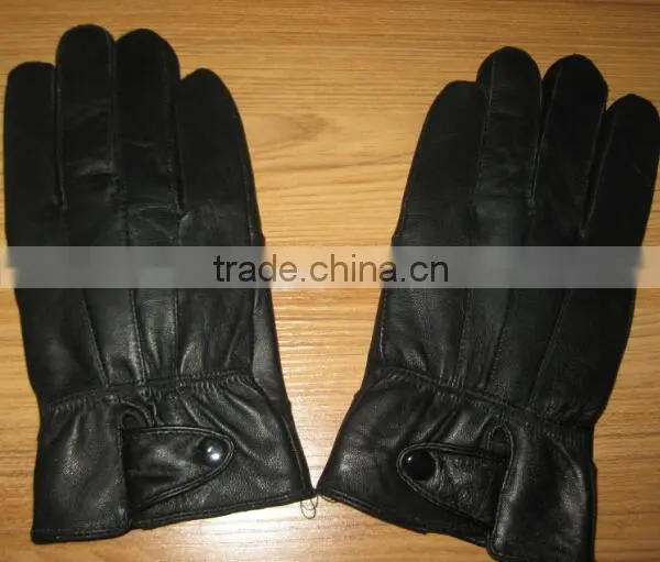 Fashion Winter Beautiful Style Factory Direct Wholesale Lambskin Leather Gloves photo-4