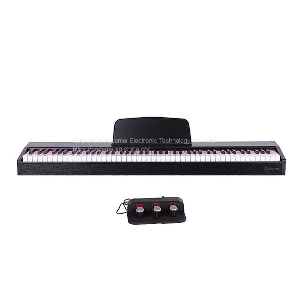 Made in China Wooden Portable Piano 88 Keys Heavy Hammer Digital Piano photo-2