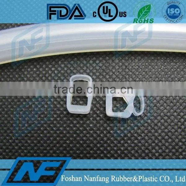 Clear Transparent Food Grade Silicone Rubber Gasket photo-4