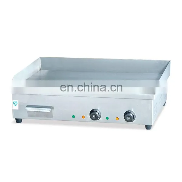 820 Stainless Steel Electric Flat Griddle With Two Thermostat
