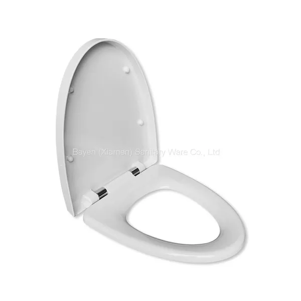 Wrapped-Over V Shaped Duroplastic Toilet Seat UF Soft Quick Release WC Toilet Seat Replacement photo-2