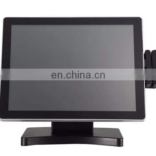 Win7/8/10 POS 15 Inch Retail Restaurant Pos System Capacitivel Touch Screen Pos Terminal photo-3