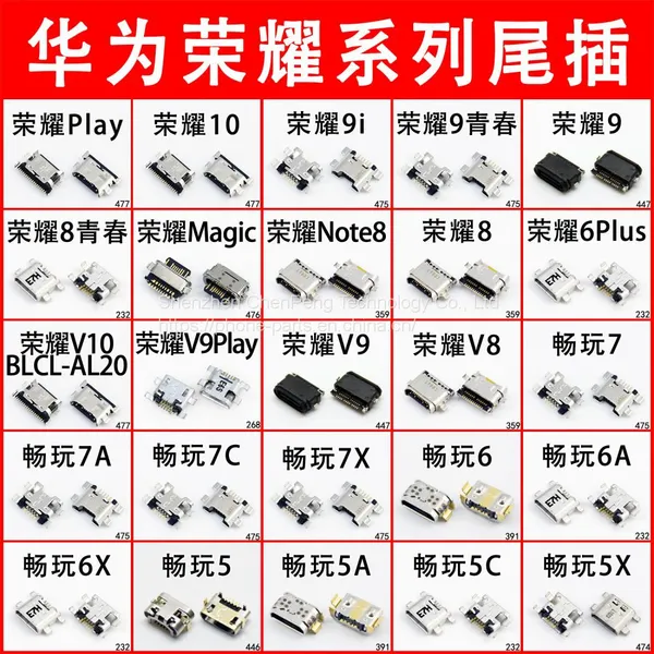 FOR Phone Charge Connector， Mini USB Connector ，type-c ，MK5P，charging Plug Sock