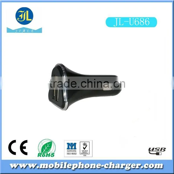 Hot Universal Custom Carcharger for Mobile Phone Factory Supply China Universal 3.1A Dual USB Charger photo-5