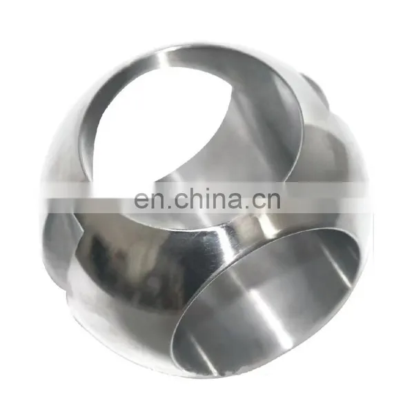 DN40/DN50/DN65 SS304 Stainless Steel Valve Ball for Iron 3 Way Water Ball Valve photo-3