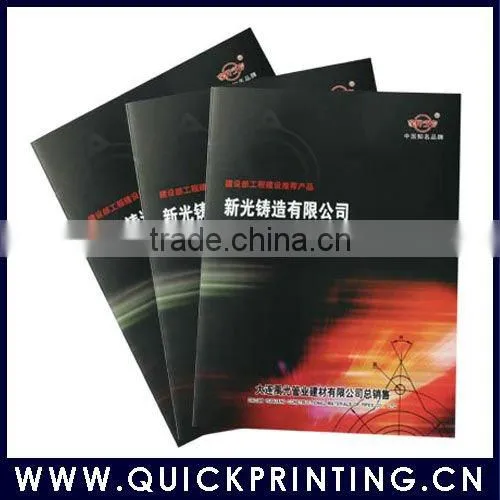 Professional Full Color Cheap Brochure Booklet Pamphlet Catalogue Printing photo-3