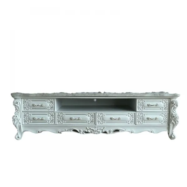 European Style Coffee Table TV Cabinet photo-2