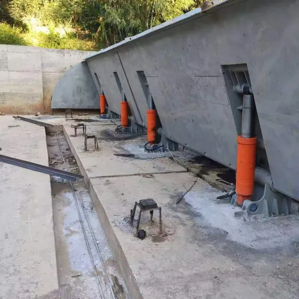 Precision Hydraulic Elevator Dam with PLC Control System