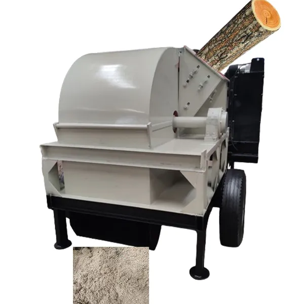Wood Crusher Small Waste Wood Sawdust Machine Wood Log Crusher photo-2