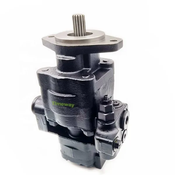Hydraulic Pump AT331223 Double Gear Pump for Repair John Deere 310SK 315SK 325J 325K 325SK 310SJ 310G 315SJ Backhoe Loader photo-3