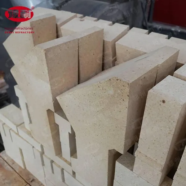 Refractory Bricks Uz4 for Sleeve Kilns, Refractory Materials for Sleeve Kilns, Upper Deflector Caps for Sleeve Kilns, High-alumina Special-shaped Bricks