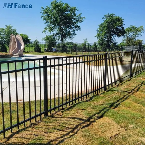 Customized Steel Bar Stem Random Weld Eco-Friendly Low Maintenance Yard Tubular Panel Fencing for Garden Home Villa