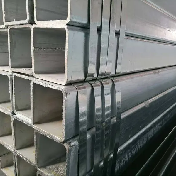 Stable Performance Galvanized Square Pipe Q235B Square Tube Hot Dipped Galvanized Square Steel Tube photo-4