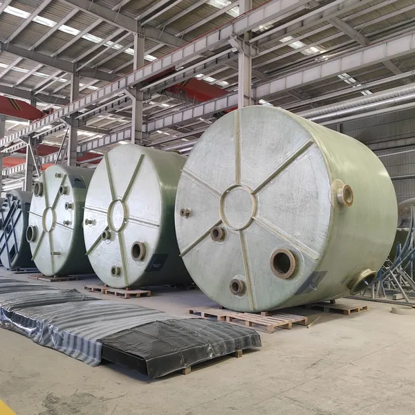 Custom FRP Fiberglass Storage Tank & Pipe, Corrosion Resistant GRP Tank for Oil, Water Treatment & Municipal Engineering photo-2