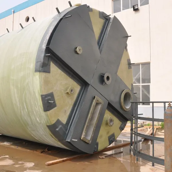 20,000 Liter FRP Sodium Hypochlorite Tank Rated for 15 PSI & 120°F Max Operating Temperature photo-5