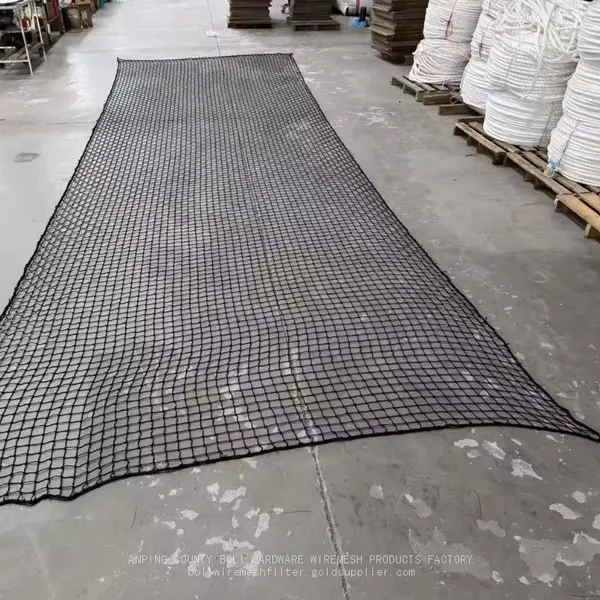 Lifting Sling Net for Offshore Platform Cargo Handling, 10m x 10m, 20000kg SWL, Weather Resistant, Durable photo-2