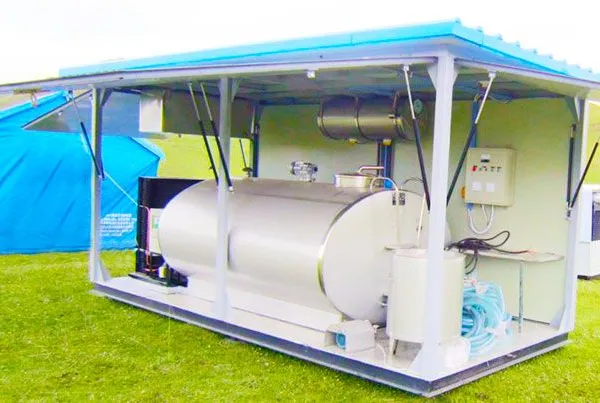 Milk Receiving Platform