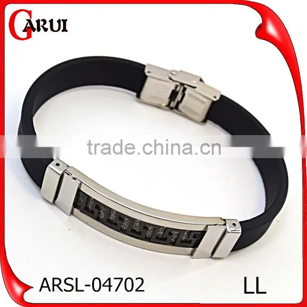Cheap Custom Silicone Bracelet Rubber Wrist Band Silicone Bracelet photo-2