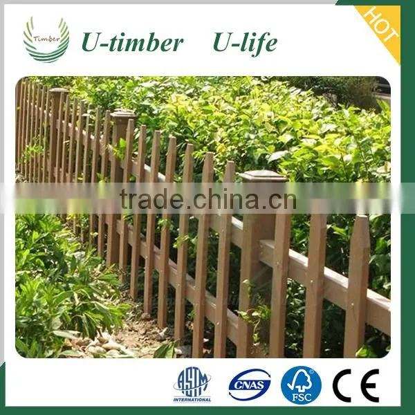 Wide Varieties and Designs Timber Wood Outdoor WPC Fence photo-2
