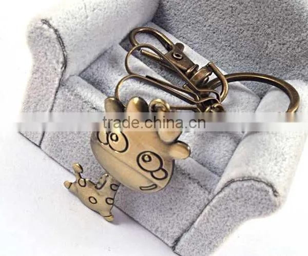 Creative Promotional Gift Custom Animal Metal Keychain photo-3