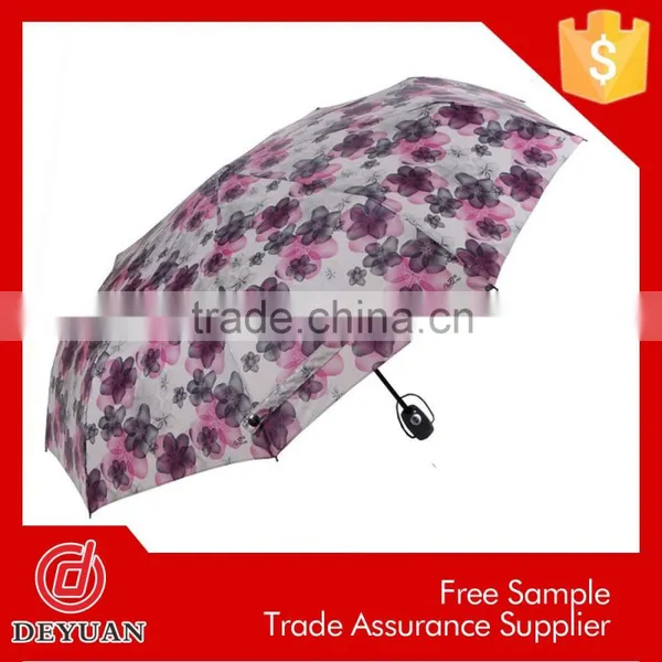 Innovative Products Auto Open Cheapest Aluminum 3 Fold Umbrella