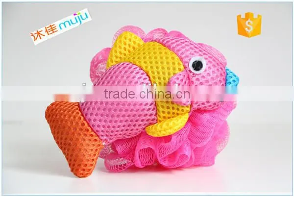 Bath Toy Children Bath Sponge Shower Pouf Bath Lily photo-5