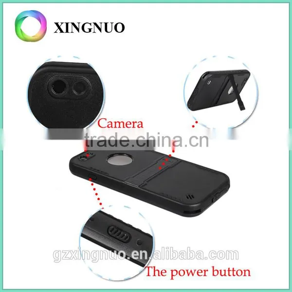Hybrid Kickstand Rugged Waterproof Phone Case for Iphone 6s photo-2