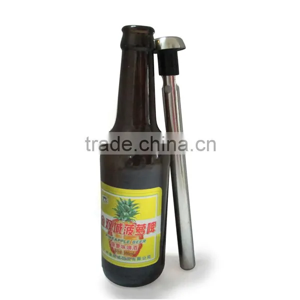 Stainless Steel Magic Ice Beer Bottle Cooler Stick photo-2