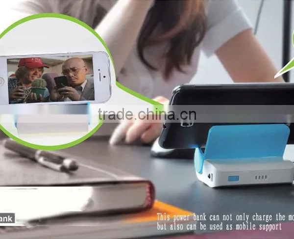 Fashion Mirror Power Bank Review With Mobile Stand for TV Watching Xh-401 photo-3