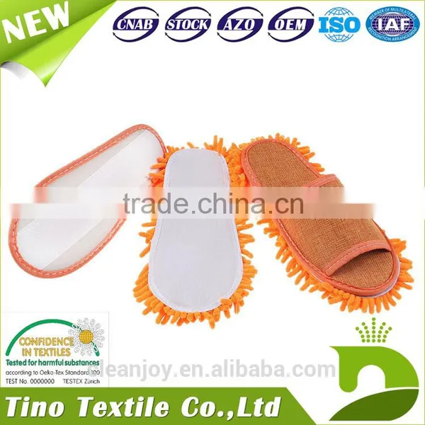 Furry Warm Sandals Slippers Good Quality Cleaning Washable Mop Slippers photo-5