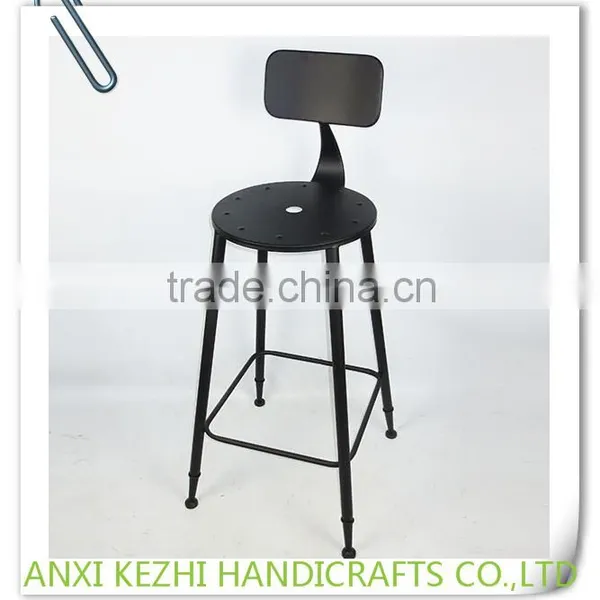 KZ150290 Industrial Metal Commercial Furniture Bar Stool High Chair photo-4
