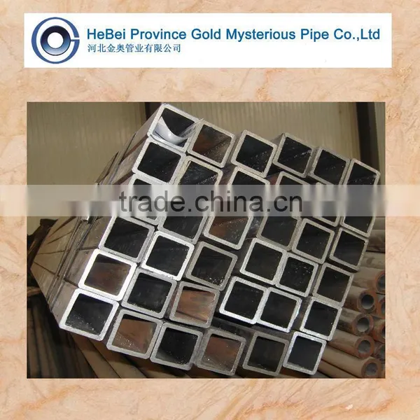 50*50mm 40*50 30*60 Seamless Carbon Steel Pipe For Low Price photo-2