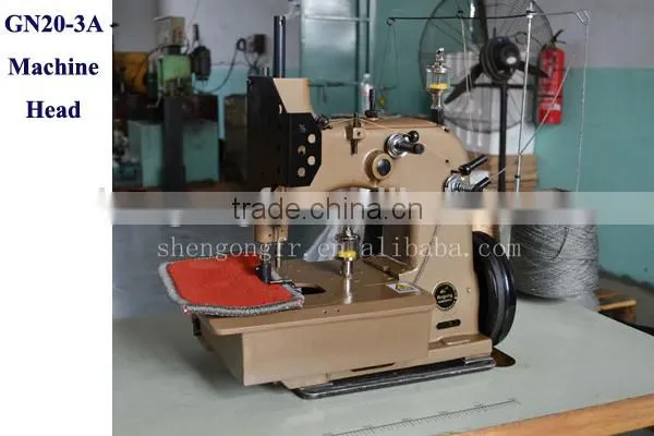 GN20-3A Single Needle 3 Thread Industrial Carpet Overedging Machine photo-2