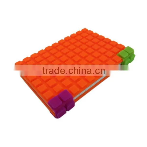 Silicone Notepad,Gummy Notebook Cover,Blocks Silicone Notepad photo-2