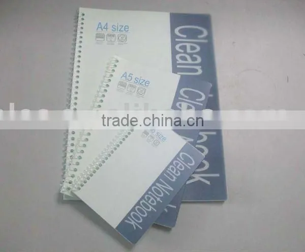 cleanroom notebook 50pages spiral type