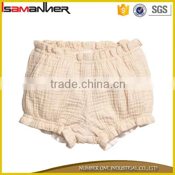 Graceful Baby Bloomers Summer Soft Cotton Wholesale Baby Ruffle Shorts Supplier's Choice photo-2