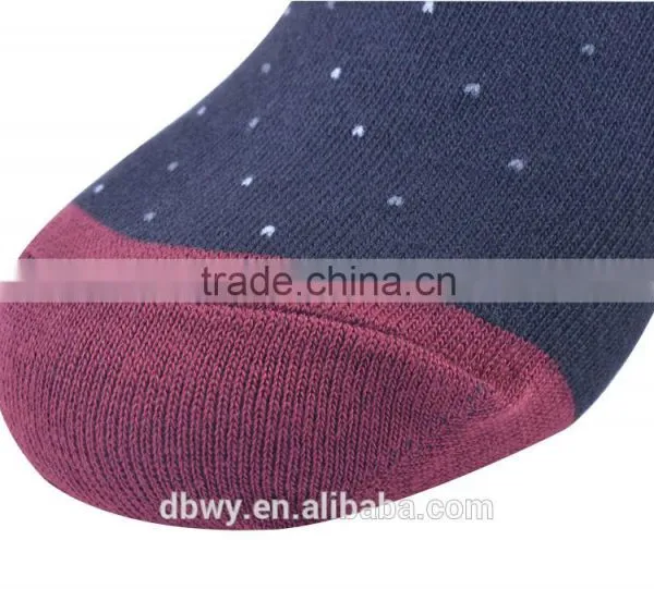 2015 Autumn Winter New Arrival Dot Design Pure Cotton Men Stockings Socks photo-4